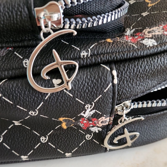 Disney Minnie Mouse Mini black backpack in like new condition! - Picture 4 of 13